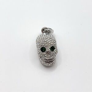 Juicy Couture pave skull charm